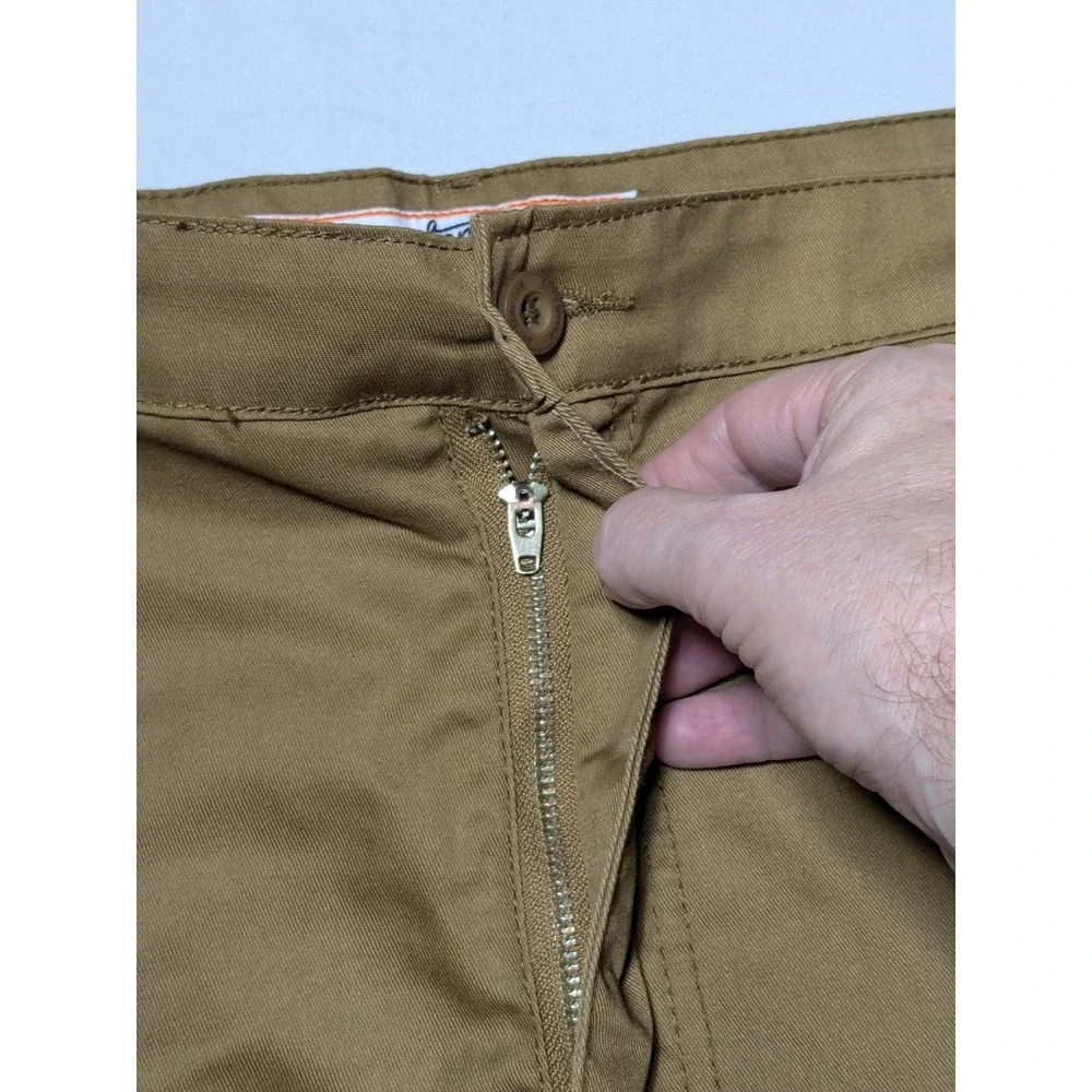 HUNTINGTON BC Men Big & Tall  48 (Actual 50x12) British Khaki Cargo Shorts NEW‎